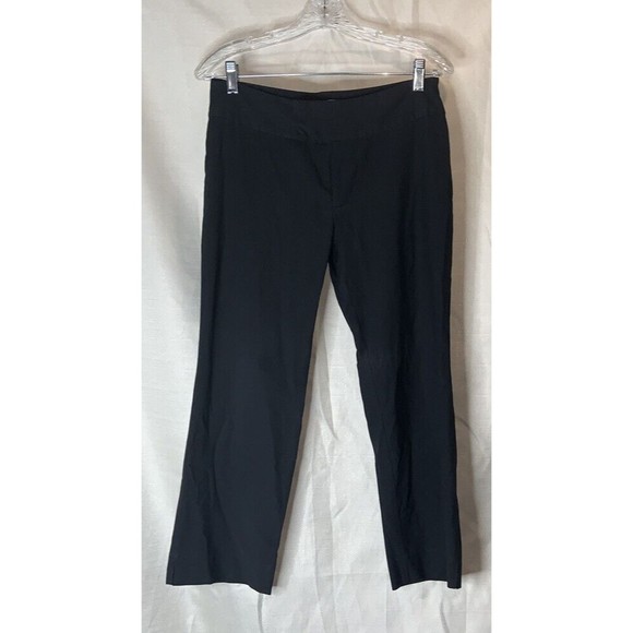 Old Navy Stretch Capris womens size 4 black - Picture 1 of 9